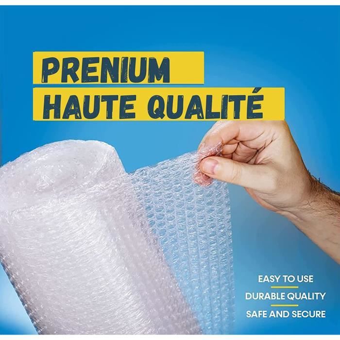 Rouleau Papier Bulle 50 cm x 100 mètres - FABRIQUÉ en France