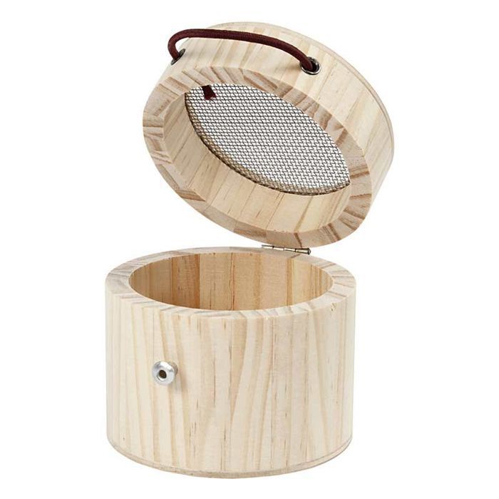 Boîte à insectes en bois à customiser - Ø 8,3 cm - Cdiscount Animalerie