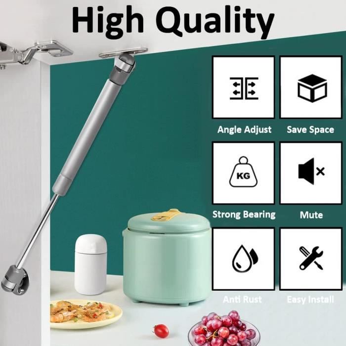 Frankberg 2x Verin Gaz Amortisseur Capot Pour Audi 100 200 V8