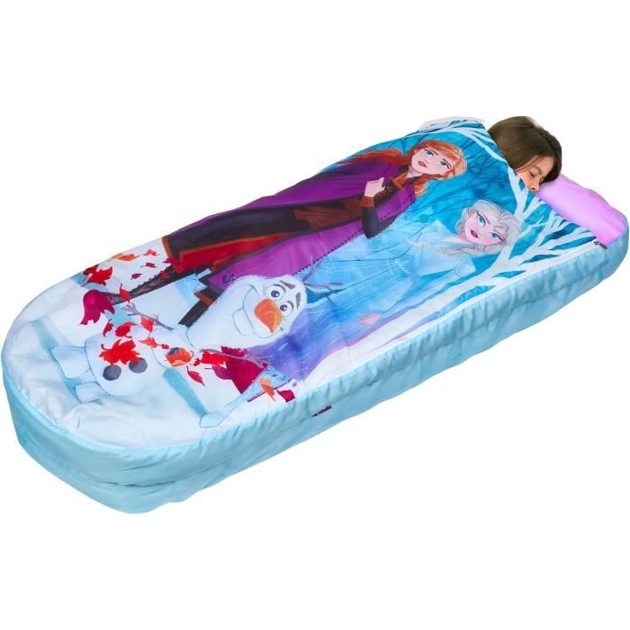 Reine des neiges Lit junior ReadyBed - lit gonflable pour enfants avec sac  de couchage intégré pas cher 