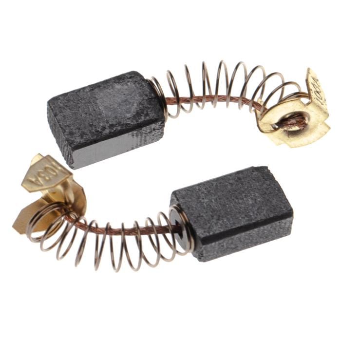 Balais De Charbon Vhbw 6x9x12 Mm - Compatible Makita 9522NB, 9524NB, Etc. - Lot De 2 Avec Ressorts, Pour Outils Électriques - 13