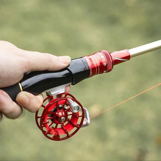 Mini Moulinet De Pêche Ultra-léger – Métal, 5.2:1, 5 Kg De Frein