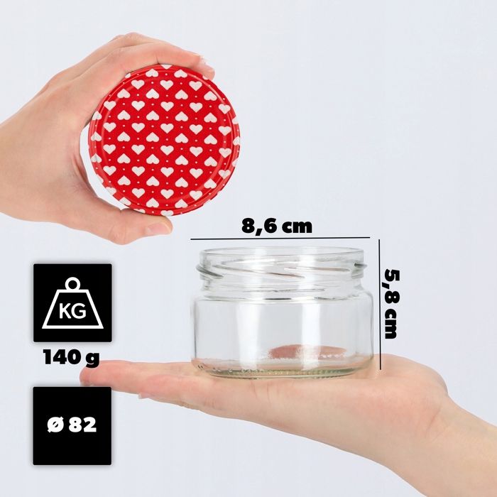 Bocaux De Conservation 500 Ml – Lot De 24 Avec Couvercles Or | Pour Confitures, Miel, Légumes