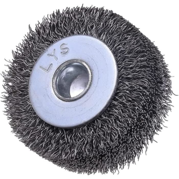 Brosse Métallique Pour Jeu De Perceuses, Meuleuse D'Angle, Brosse De Coupe De Roue De Polissage