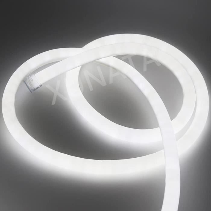 Ruban LED 10m Blanc Chaud 3000K Dimmable - 420 LEDs, 12V, Autocollant, IP20