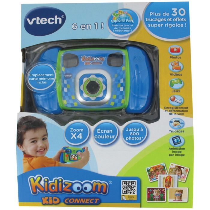 Kidizoom kid top connect bleu