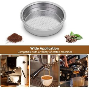 Porte-filtre sans fond 4Barista - Bottomless Portafilter double 58 mm