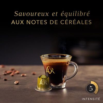 LOT DE 100 Capsules] Café Royal Lungo Forte Capsules Compatibles Système Nespresso