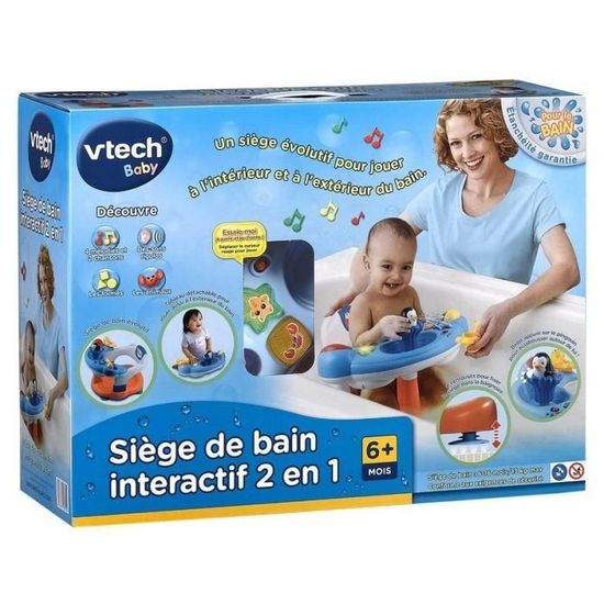 Vtech Baby Jouet De Bain Siege De Bain Interactif 2 En 1 Cdiscount Puericulture Eveil Bebe