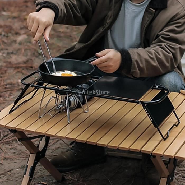 Table de camping Pliante Table Portable Pliable Légère Extérieur BBQ Fête  Barbecue Pique-nique