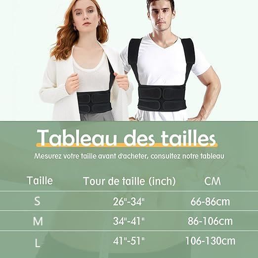 Maintien Dos Droit Redresse Dos Femme Amazon Posture Corrector