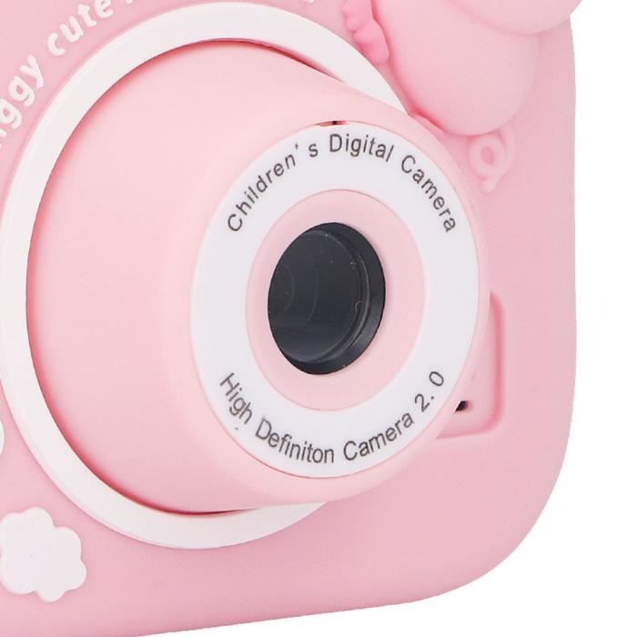 Jouet - Appareil Photo - Enfant 8MP - Rose - Vidéo 1080p - Rechargeable USB