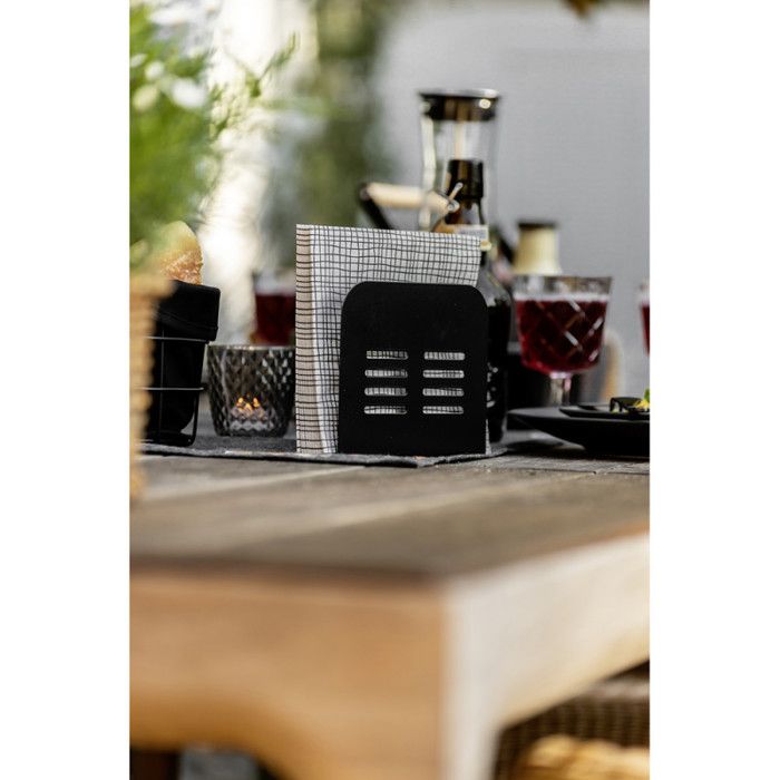 Porte-Serviettes Noir En Métal Avec Plateau - Distributeur Serviettes De Table Multifonction Support Métal Noir élégant Porte-Serviettes Noir En Métal Avec Plateau - Distributeur Serviettes De Table Multifonction Support Métal Noir élégant