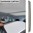Rideaux Gris de pare soleil de voiture toit ouvrant - Pour Audi Q5 VW Golf Tiguan Sharan Jetta Seat Leon - 76.5cm - 1K9877307B-4