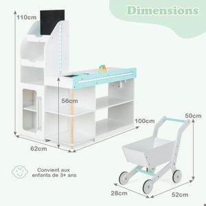 Uonlytech Mini Chariot De Courses Jouet Chariot De Supermarché Miniature Rangement De Jouets Uonlytech Mini Chariot De Courses Jouet Chariot De Supermarché Miniature Rangement De Jouets
