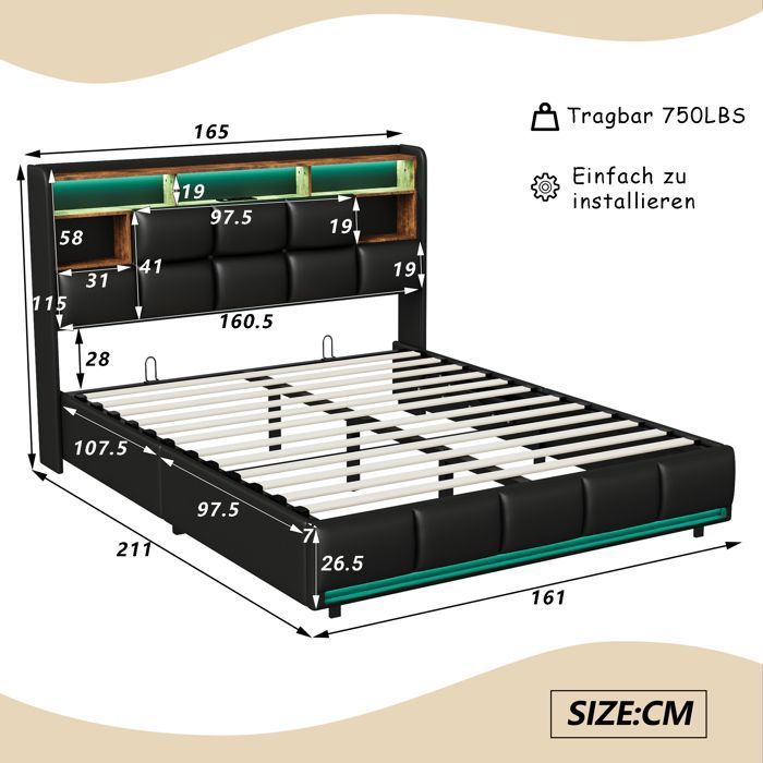 ELMASLINE Lot De Tapis En Caoutchouc Design 3D Pour