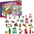 LEGO Friends 41706 Le Calendrier de l’Avent 2022, Jouet et Figurines, Cadeau Noël Enfants-0