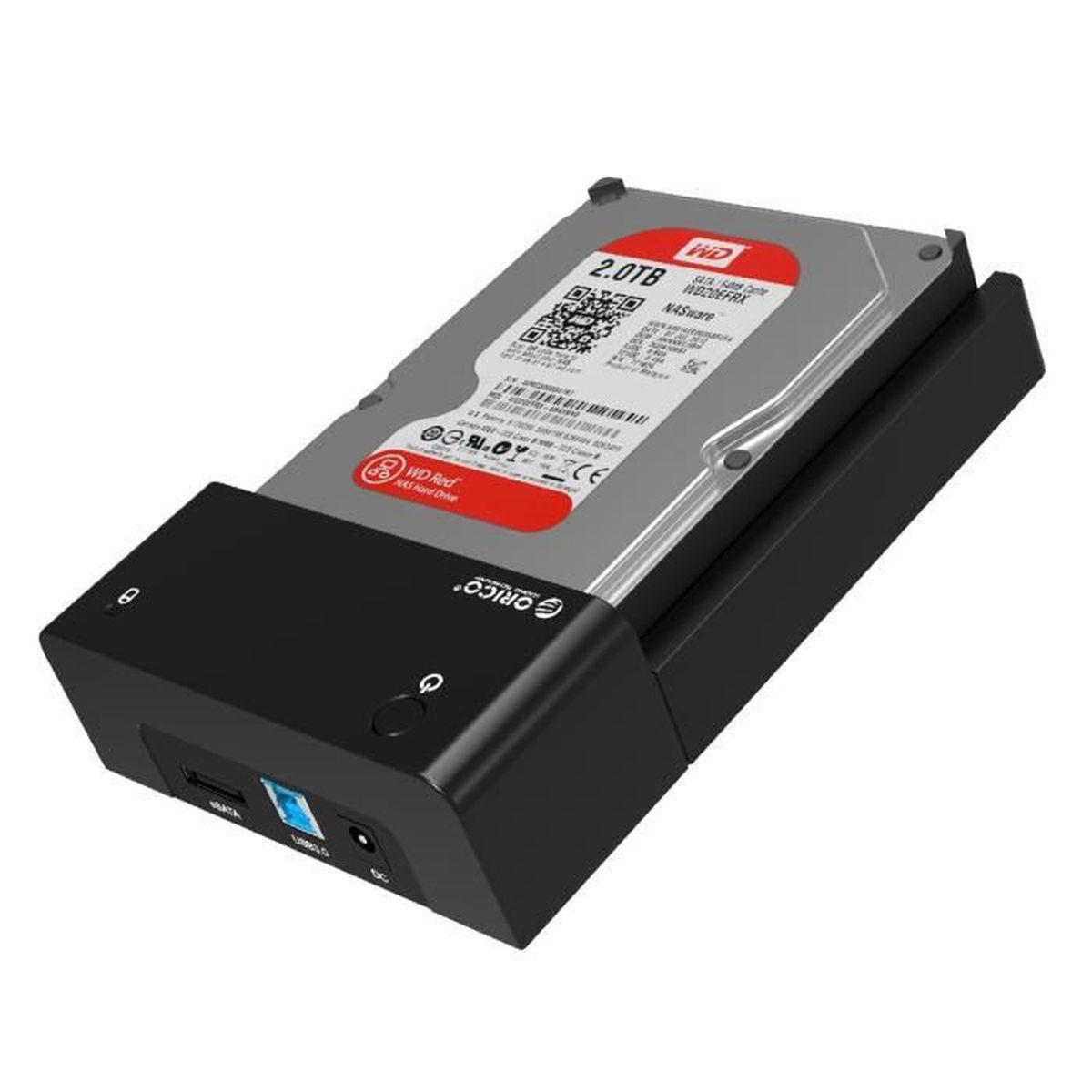 ORICO Boîtier externe pour disque dur 2,5" / 3,5", station d
