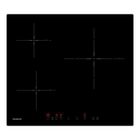 Table de cuisson induction Gudsunal, 3 Foyers ,7200W , Chauffage continu à basse puissance, Boost, 9 niveaux de chauffage