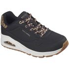 Baskets Skechers Uno-jungle Nite, Noir, Femme
