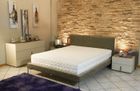 KING OF DREAMS Matelas avec face de contact latex 80 Kgm3 DEHOUSSABLE - 21 cm - Souple 2 Protges Matelas Natural 90x200 cm epaisseur 2 cm
