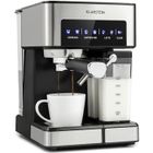 Machine expresso - Klarstein - 1350W - Cafetière - 20 Bar - 1,8L - Panneau de contrôle tactile - Gris