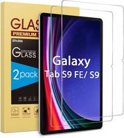2 Pièces Verre Trempé pour Samsung Galaxy Tab S9 FE/Tab S9/Tab S8/Tab S7 11 pouces,Protection Écran Compatible avec le Stylo S