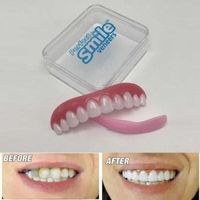 DDN38158-Perfect Smile Instant Smile Comfort Fit Flex Teeth Top Silicone Placage cosmétique