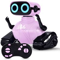 ALLCELE Robot Enfant Jouet,Télécommandés Rechargeables, avec Yeux LED, Musique et Sons Intéressants pour Garçons et Filles à Partir de 3 4 5 6 7 8 Ans Cadeau d'anniversaire(Bleu) | Votre wishlist sur