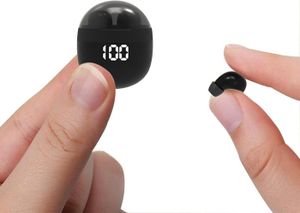 CASQUE - ÉCOUTEURS Mini Écouteurs Invisibles Bluetooth Sans Fil - Éco