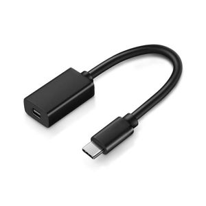 ADAPTATEUR AUDIO-VIDÉO  noir - Convertisseur Nku USB-C vers Mini DP USB 3.