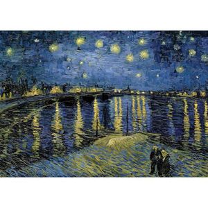 PUZZLE Puzzle 1000 pièces : Vincent van Gogh - Nuit étoil