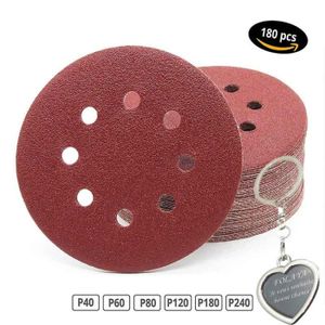 grains Trou 115 mm diff Velcro Disques Meule ponceuse Papier Abrasif Meules o