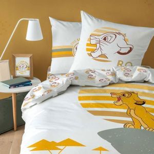 HOUSSE DE COUETTE ET TAIES Parure de lit imprimée 100% coton, DISNEY HOME LE 