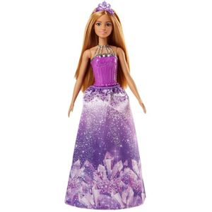 2PCS Barbie poupée Princesse Tresses Magiques aux longs cheveux, Habiller  jupe et accessoires, jouet pour enfant Cadeau de noel - Cdiscount Jeux -  Jouets