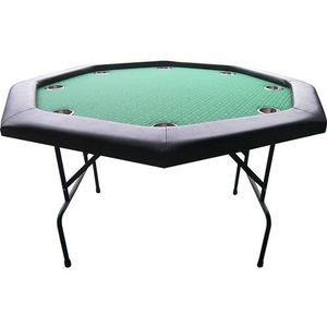 TABLE DE JEU CASINO Buffalo table de poker hexagonale 120cm