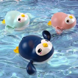 JOUET DE BAIN Jouet de bain pour bébé - Jaune (canard clignant) - Pingouin - Mixte - Bleu