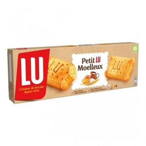 BISCUITS CHOCOLAT LU Petit LU Moelleux 140g (lot de 6)