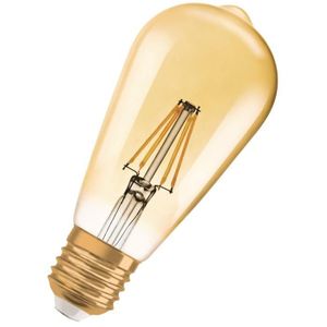 AMPOULE - AMPOULE LED - AMPOULE HALOGENE 4 X E27 Wolka 40W Ampoule Edison  Incandescent Bulb Vintage ST64 Blanc Chaud