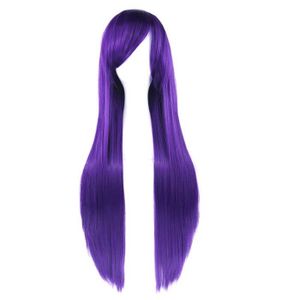 perruque violette pas cher
