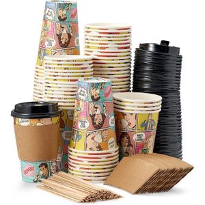 Gobelets en papier jetables pour boissons chaudes Café / Espresso /  Americano / macchiato / cappuccino - Chine Tasse tasse jetable et papier  prix