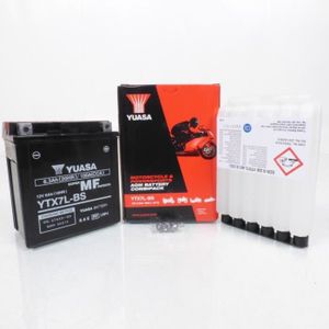BATTERIE VÉHICULE Batterie Yuasa pour Scooter Piaggio 50 Vespa Primavera 4T 3V Euro4 2017 à 2020 Neuf