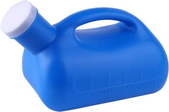 Urinoir Portable Homme HEALIFTY - 2000ml, Bleu, Pour Voyage Et Lit
