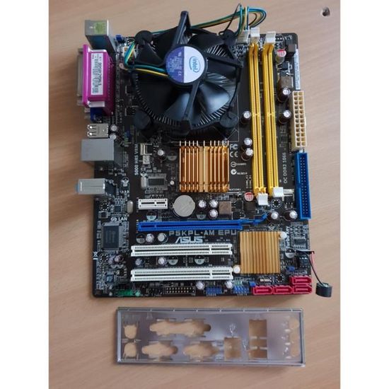 ASUS P5KPL-AM EPU + Core2 + Ventirad - Cdiscount Informatique