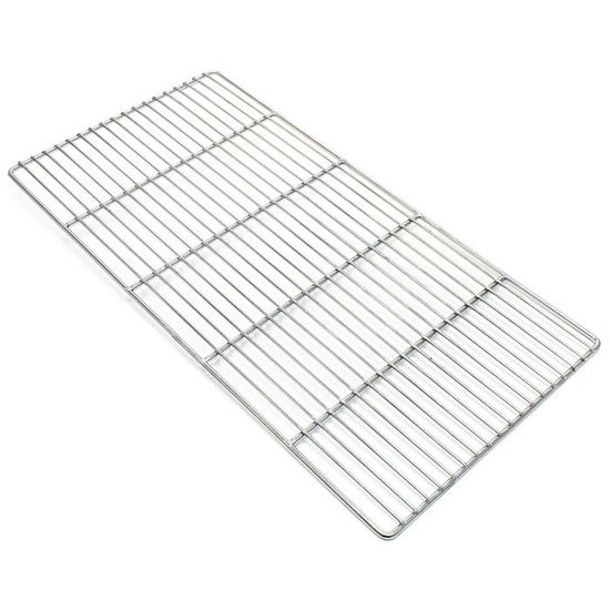 Grille Barbecue Inox 304 67x40 Cm - Haute Température, Séparateur De Graisses, Compatible Lave-Vaisselle | Pour Viandes Et Fruits De Mer