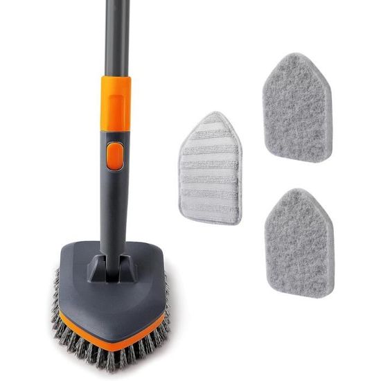 Brosse de Nettoyage de Sol pour Salle de Bain Naevi - Brosse à Long