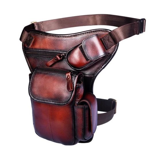 Berliner Bags Mona Sac Banane Cuir - Camel Pour Homme Et Femme
