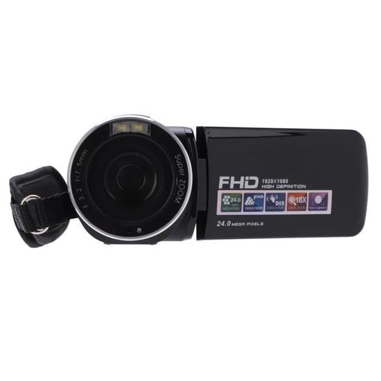 Caméra Vidéo Youtube Generic Caméra Vidéo Numérique Portable HD 1080P, Caméscope DV 16MP, écran LCD 2,7 Pouces - Prix Pas Cher | CI 4k Digital Camera