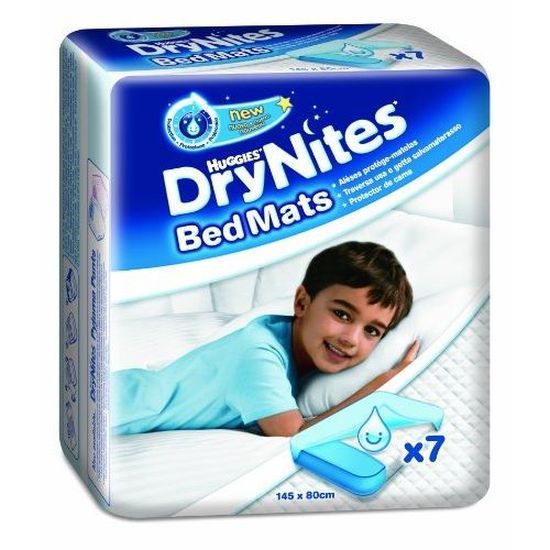 DRYNITES BED MATS PAQUET DE 7 ALÈSES LOT DE 4