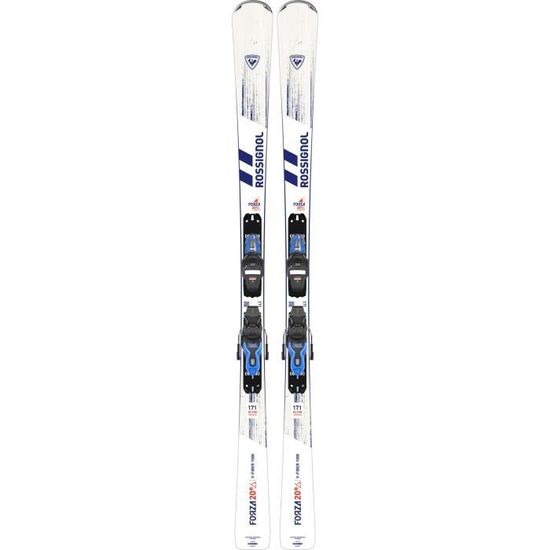 Pack De Ski Rossignol Forza 20° V-fg1080 + Fixations Xp10 Gris Homme